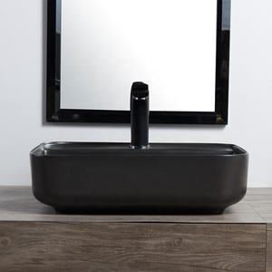 Salle de bain Lavamanos Vanity <span class=keywords><strong>Vasque</strong></span> Sanitaire Évier Carré Céramique Comptoir Art Lavabo - Product Image 6