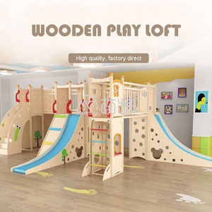 Moetry Ensemble d'activités d'escalade en bois éducatif Montessori pour aire de jeux intérieure, pour école maternelle, garderie, école - Écologique - Product Image 2