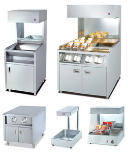 Vetrina Espositiva Elettrica per Ristoranti Commerciali, Set Scaldavivande per <span class=keywords><strong>Snack</strong></span> Caldi, Polpette di Pollo Fritte, Torte e Pasticcini - Product Image 5