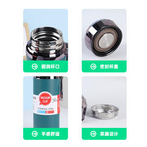 Hot Selling Stainless Steel Thermos <b>Large</b> Capacity Double Vacuum Water <b>Cup</b> Portable Outdoor <b>Tea</b> <b>Cup</b> with Lid for Business Gifts - Product Image 4