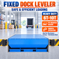 Niveleur de quai hydraulique robuste pour les zones de chargement des centres logistiques avec structure en acier renforcé
