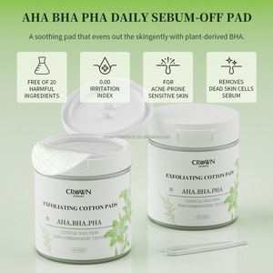 แผ่นโทนเนอร์สำหรับขัดผิวหน้าอย่างอ่อนโยนเพื่อผิวกระจ่างใส30วันโลโก้กำหนดเองได้ - Product Image 2