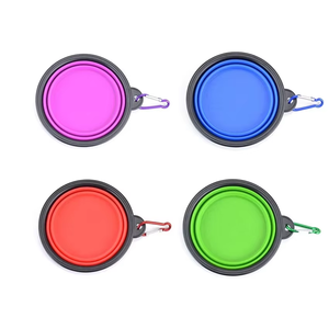Atacado Hot Sale Travel Outdoor Custom Food Água Pet Bowls Portátil Pet <span class=keywords><strong>Bowl</strong></span> Dobrável <span class=keywords><strong>Dog</strong></span> Bowls - Product Image 4