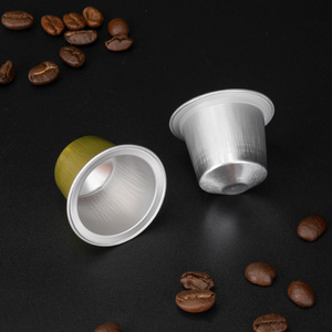 Capsule de café Nestlé 15 ml en aluminium, contenant jetable pour expresso, compatible avec les petites capsules Nestlé - Product Image 1