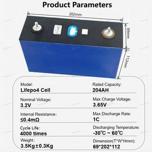 Pin Ion Lithium Ion <span class=keywords><strong>Calb</strong></span>/Catl 230Ah Lifepo4 Hoàn Toàn Mới 3.2V 200Ah 230Ah 202Ah 228Ah Prismatic Lfp 220 230 Ah 220Ah Lf230 - Product Image 2