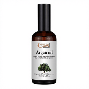 Aceite de Argán Marroquí Orgánico 100ml Vegano 2 en 1 Tratamiento Nutritivo Sin Enjuague para Cabello, Cuerpo y Piel Productos para el Cuidado del Cabello al por Mayor - Product Image 3