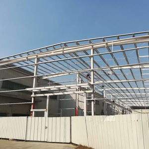 Каркасное здание: навес для парковки автомобилей, транспортный комплекс, аварийно-спасательная станция, платформа взимания проезда, купольный зал. Производство: сварка, резка. - Product Image 4