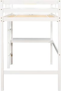 <span class=keywords><strong>Lit</strong></span> mezzanine jumeau design moderne <span class=keywords><strong>Lit</strong></span> mezzanine en bois de pin pour enfants de taille <span class=keywords><strong>junior</strong></span> <span class=keywords><strong>Lit</strong></span> mezzanine en bois <span class=keywords><strong>blanc</strong></span> peu encombrant - Product Image 2