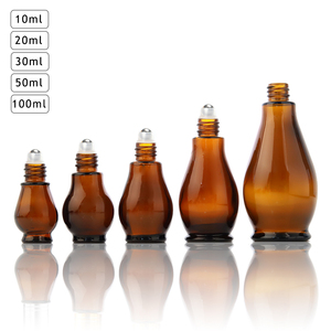 Thả Hình Dạng Chất Lượng Cao Nâu 10Ml 20Ml 30Ml 50Ml 100Ml Rõ Ràng Tinh Dầu Thủy Tinh Nhỏ Giọt Chai Rỗng Cho Tinh Dầu - Product Image 2