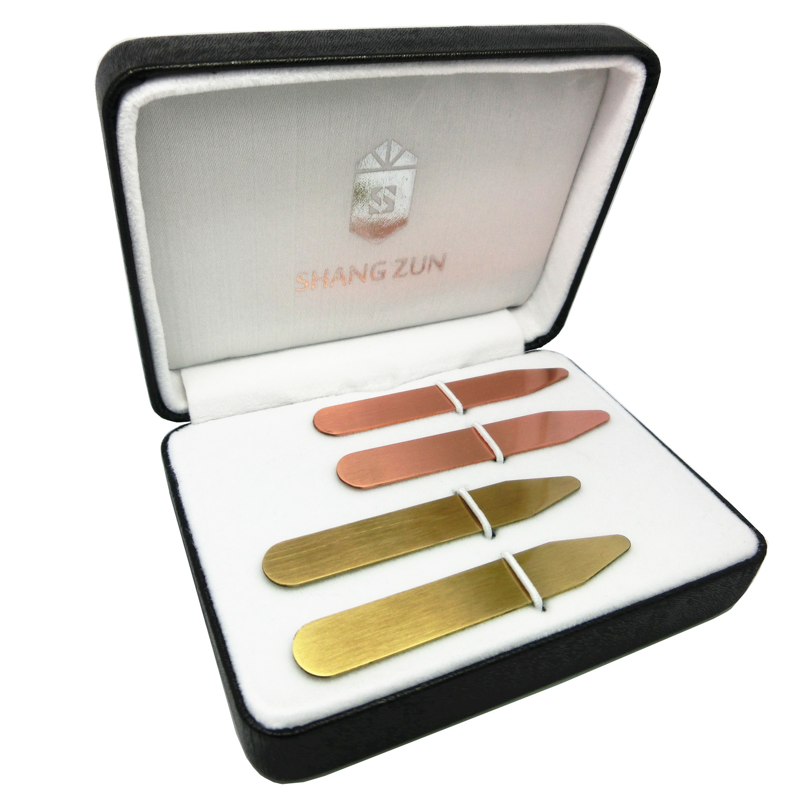 Акция Прямая продажа с фабрики 4 шт в штучной упаковке латунь воротник мужские рубашки воротник остается наконечник воротник, Угловое соединение из армированного стекловолокном полиэстера могут быть выполнены по индивидуальному заказу