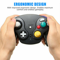 Control de Juego Inalámbrico de 2.4GHz para GameCube NGC, Mando para Nintendo Gamecube con Joystick