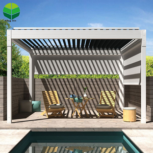 Motor pavilion pergola techo de barbacoa al aire libre - Product Image 1