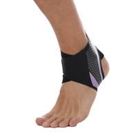 Attelle de cheville respirante et légère à double compression avec soutien réglable pour le basketball, le football, la course à pied, unisexe, pour jeunes et enfants