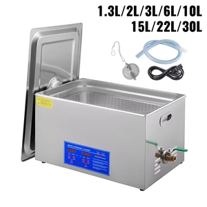 <span class=keywords><strong>Nettoyeur</strong></span> à ultrasons 15L 300W 40kHz, machine de nettoyage à ultrasons professionnelle avec minuterie et chauffage pour armes à feu et pièces automobiles - Product Image 2