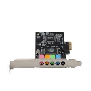 <span class=keywords><strong>Tarjeta</strong></span> <span class=keywords><strong>de</strong></span> sonido <span class=keywords><strong>interna</strong></span> PCI-E <span class=keywords><strong>de</strong></span> 6 canales, chip CMI8738, <span class=keywords><strong>tarjeta</strong></span> <span class=keywords><strong>de</strong></span> <span class=keywords><strong>audio</strong></span> con efecto <span class=keywords><strong>de</strong></span> sonido estéreo - Product Image 2