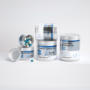Multi-Purpose Vitamin Supplement Packaging | Lightweight Aluminum Pill Jar Container 50ml 135ml 300ml - Product Image 1