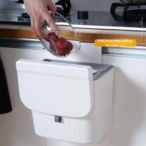 Une <span class=keywords><strong>poubelle</strong></span> de cuisine murale de 9L avec <span class=keywords><strong>un</strong></span> logo qui est <span class=keywords><strong>un</strong></span> best-seller depuis 25 ans et est faite sur mesure. Il peut être accroché - Product Image 2