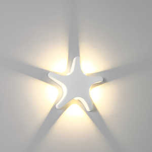 Lámpara de pared LED para exteriores, lámpara de pared para hotel, sala de estar, pasillo, lámpara de pared con forma de estrella de mar - Product Image 6