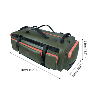 Bolsa impermeable de alta resistencia, bolsa de viaje grande que se puede usar para acampar, motociclismo, navegación o caza. - Product Image 4