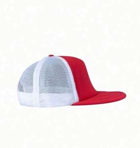 Gorra de Béisbol de Algodón de 5 Paneles Personalizada para Hombre, Parche de Cuero, Diseño de Puntos Bicolor con Patrón de Leopardo, Estilo Dobby, Tela Oxford Personalizable - Product Image 4