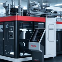 Machine de soufflage par extrusion de 5 L pour bouteilles en plastique