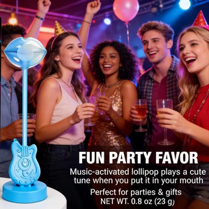 Paletas Musicales Lollipops Chinas con Forma de Dragón y Fénix, Caramelos Duros con Música, Sin Azúcar, con Audio de Conducción Ósea - Product Image 1