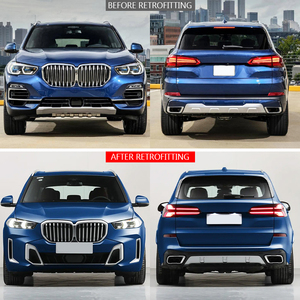 Nuevo Kit de Modificación para Auto G05 X5 2019-2022, Faldones Laterales Delanteros/Traseros MT, Guardabarros, Faros Antiniebla, Luces Traseras, Universal - Product Image 2