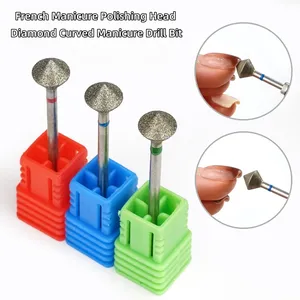 1Pcs New Rhombus Diamond Nail <b>Drill</b> Bit Nail Polishing Head,3/32 Shank Rhombus Nail File <b>Drill</b> Bit Cuticle Cleaner - Product Image 3