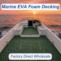 Revêtement de sol pour bateau en mousse EVA haute densité, auto-adhésif, imperméable, écologique, antidérapant, protection UV 3000 heures, logo personnalisé, taille sur mesure