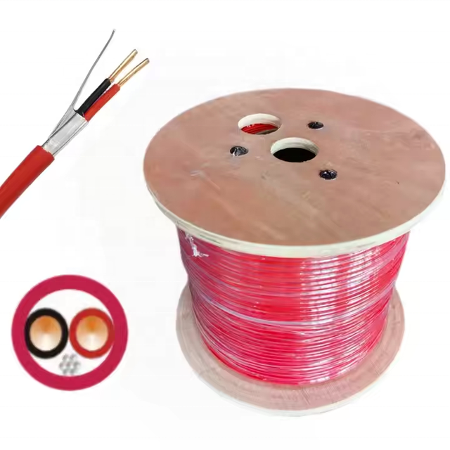 Fire Proof FR System Alarm Pull Box Certified Fire Resistant Cables 2 4 Core Shielded 14 16 18 Awg FPLR FPLP