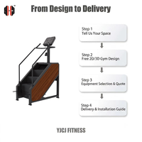 Máquina Profesional para Subir Escaleras, Equipo de Gimnasio y Fitness, Fabricante, Precio Directo de Fábrica, Venta al Por Mayor