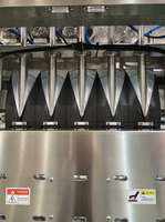 Machine d'emballage automatique multi-voies à scellage 4 côtés pour sachets de miel, moutarde, sauce salade, mayonnaise, ketchup tomate