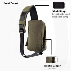 Bolso Bandolera de Nylon con Correa Ajustable y Estampado Personalizado OEM del Fabricante, Bolso Cruzado para el Pecho, Venta al Por Mayor - Product Image 6