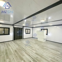 Casa Contenedor Prefabricada Expandible de Alta Calidad de 40 y 20 Pies, con 1, 2, 3, 4 o 5 Dormitorios, Moderna, Móvil, Tipo Cabaña