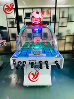 Jeu d'arcade de football à 2 joueurs Machine de tir de baby-foot Table de baby-foot Garantie 1 an Poussoir d'amusement