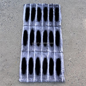 Plaid en fourrure de lapin <span class=keywords><strong>Rex</strong></span> de haute qualité, plaque de <span class=keywords><strong>chinchilla</strong></span> - Product Image 1