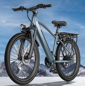 Vélo de montagne électrique pour adultes S5, 26 pouces, 36V 10.5AH, moteur arrière dissimulé au moyeu, sans balais, 250W, 7 vitesses, cadre en acier à haute teneur en carbone - Product Image 3