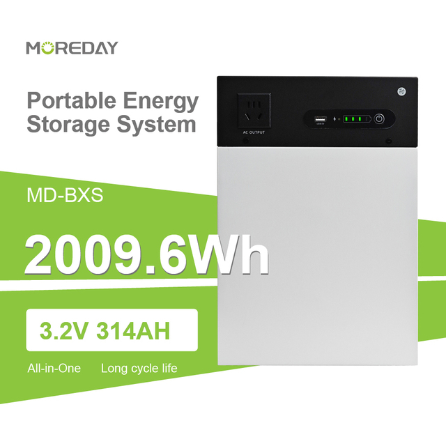 MOREDAY 2009.6Wh Portable Power Station 314Ah with Integrated Inverter
