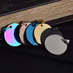 Hot Selling Hersteller Spot Supply Runde Diamant Nieten Kleber Tropfen Legierung Hunde marke Produkte können graviert werden - Product Image 3