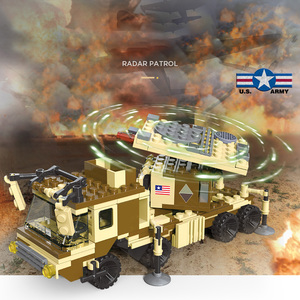 Jie Star JJ23101 assemblaggio personalizzato serie militare modello di blocco da costruzione per bambini giocattolo educativo in plastica - Product Image 2