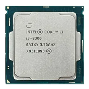 品質保証プロセッサcpu i3-8300 i3-8100 i3-8350k IntelコアプロセッサcpuクアッドコアLGA 1151シリーズ3.7GHz 65W cpu