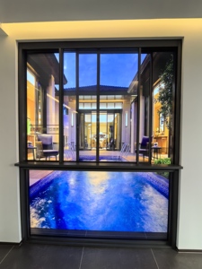 Hiện đại cách âm đôi kính cường lực hợp kim nhôm cửa sổ trượt với màu sắc tùy chỉnh và cách nhiệt - Product Image 5