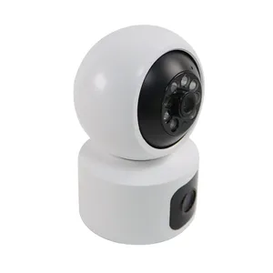 2024 4MP 10x Zoom Double Lens Room Wireless Surveillance Camera Remote Control IR Night Vision