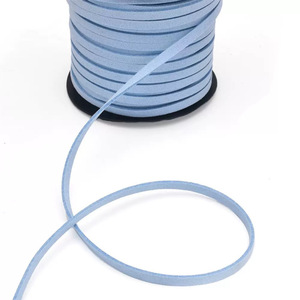 Cuerda de cuero de terciopelo coreano de 5 mm y 45 m, cordón redondo de macramé para hacer pulseras y collares DIY - Product Image 5