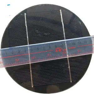 أعلى درجة مستديرة الشكل الايبوكسي الراتنج Pet مغلفة الخلايا الشمسية لوحة طاقة شمسية للهاتف