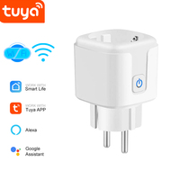 Tuya 16A 110 ~ 220V WIFI sans fil Smart Home Alexa télécommande prises de courant EU prises intelligentes avec protocole de matière Apple HomeKit