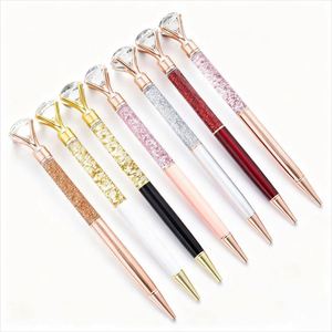 Custom Hot-selling Diamond-studded Flowing Sand Metal Sports Promotional Banner Ballpoint <b>Pen</b> Custom Logo Slim Signature <b>Pens</b> - Product Image 1