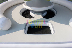 Sofá flotante de isla inflable personalizable JOYFUL FUN para uso interior/exterior para el hogar, Parque Acuático Sea River Lake - Product Image 3