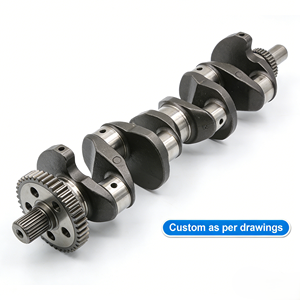 Fresadora CNC de Cinco Ejes de Alta Precisión, Electroerosión por Hilo y Brochado, Cigüeñal de Acero Inoxidable para Motores de Aceite, para Maquinaria y Embarcaciones, Sin Cantidad Mínima de Pedido - Product Image 2