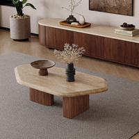 Mesa de Centro Inteligente de ahorro de espacio rectangular multifunción de diseño moderno con almacenamiento para sala de estar